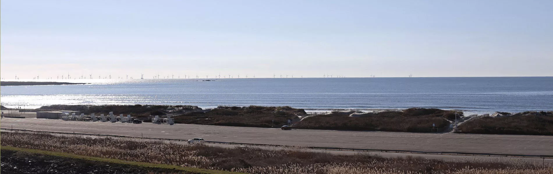 Wind farm view from Hanging Rock