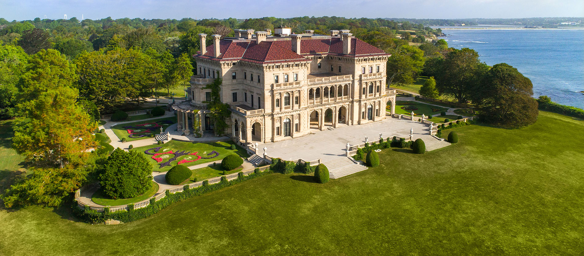 Plan a Visit Newport Mansions - Breakers Aerial For Homepage Carousel Large 1 1 