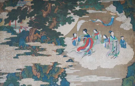 Chinese-Subject Court Screen Korean 18th century_cover